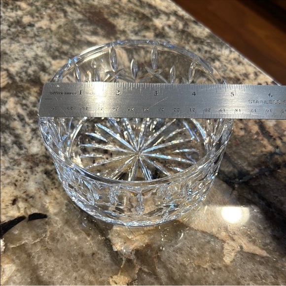 #1 Vintage Gorham Crystal Wine Bottle Coaster Lady Anne - Picture 2 of 2